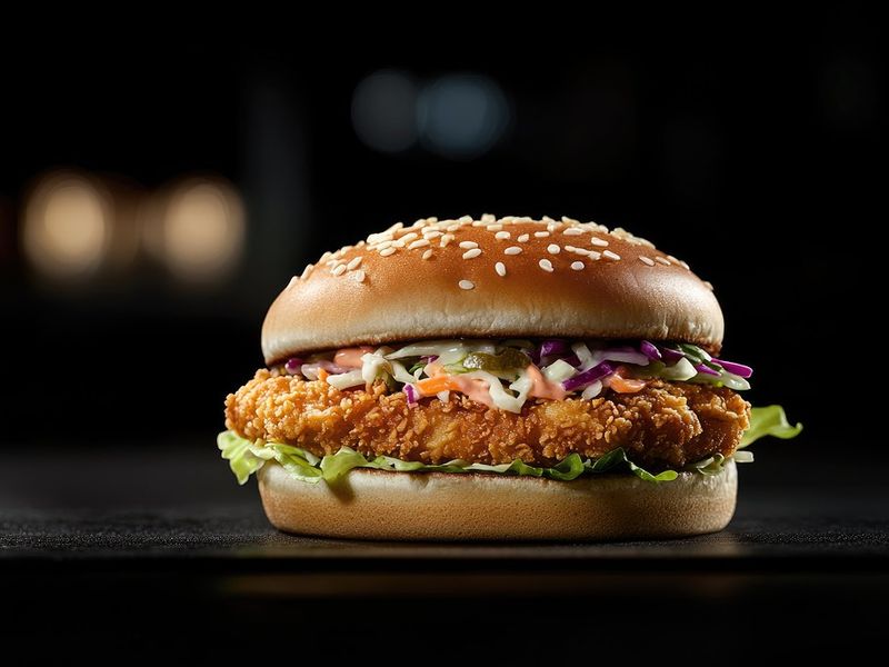 Frango Crispy — especialidade da Hamburgueria Brasa Burger