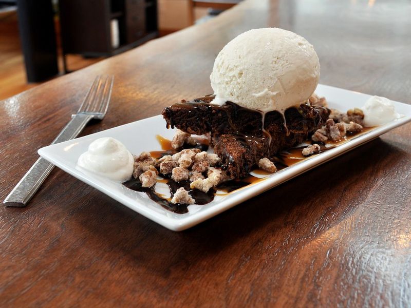 Brownies artesanais — doce artesanal da Confeitaria Brasa Burger